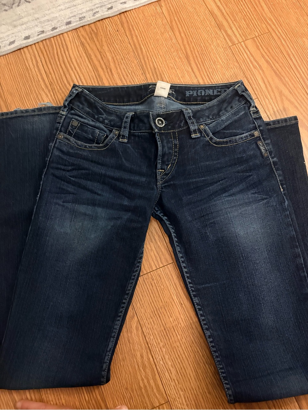 Silver Jeans Dark Indigo Flare Jeans